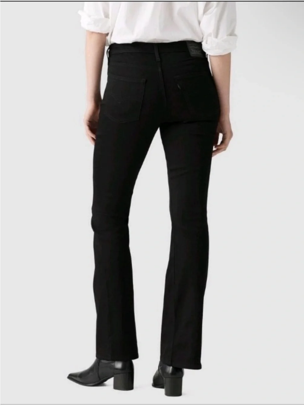 Levi's 725 High Rise Bootcut Denim Jeans Flare